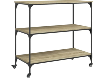 Kuchyňský vozík 102 × 50 × 95 cm — kompozitní dřevo